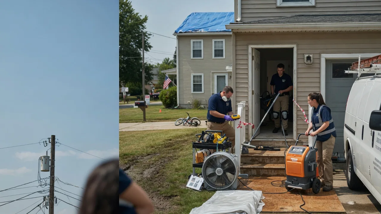 Water Damage Repair in Costa, WV near me
